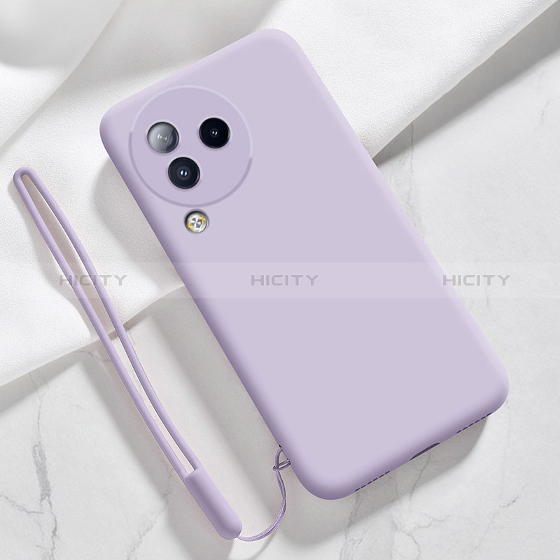 Custodia Silicone Ultra Sottile Morbida 360 Gradi Cover YK1 per Xiaomi Civi 3 5G Lavanda