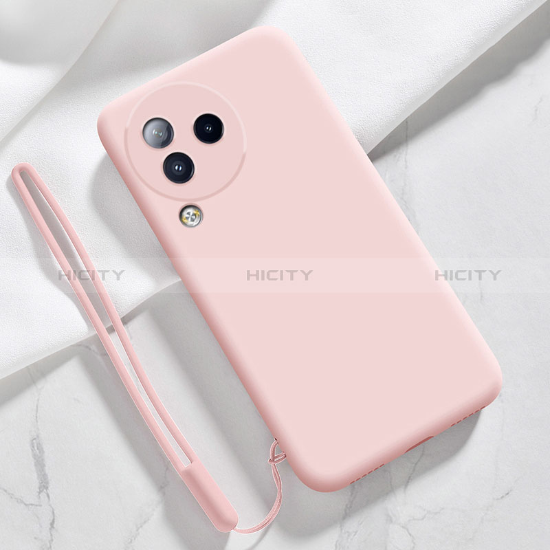 Custodia Silicone Ultra Sottile Morbida 360 Gradi Cover YK1 per Xiaomi Civi 3 5G Rosa