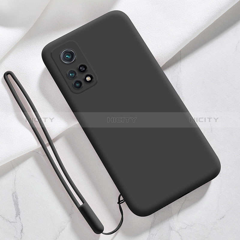 Custodia Silicone Ultra Sottile Morbida 360 Gradi Cover YK1 per Xiaomi Redmi K30S 5G Nero