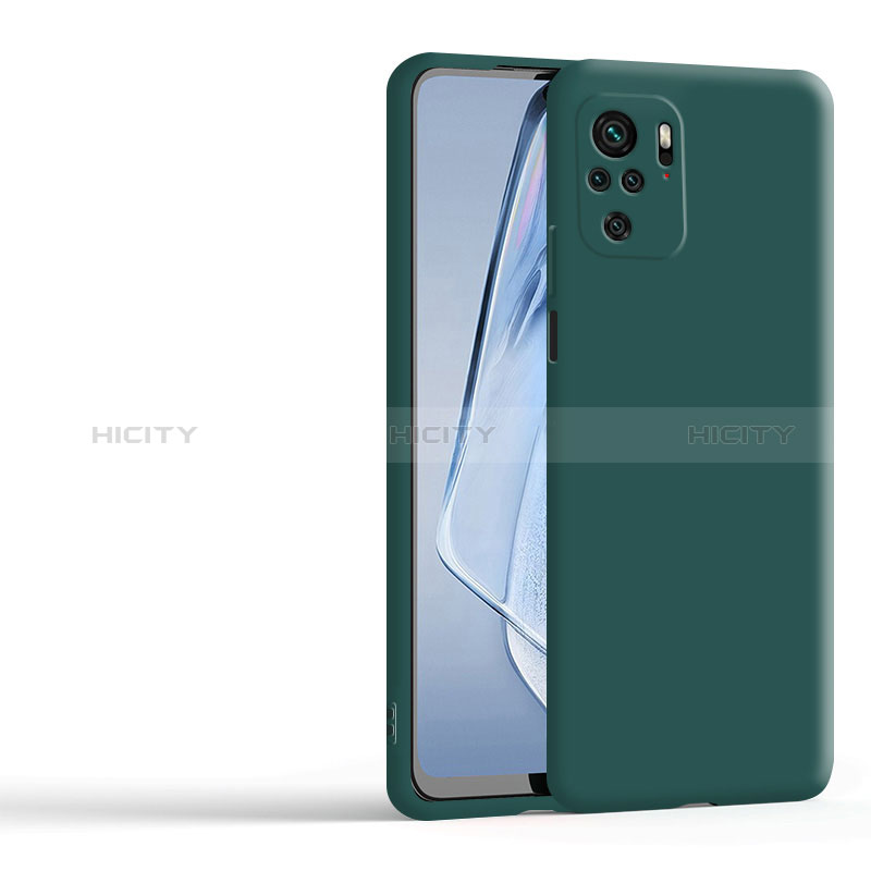 Custodia Silicone Ultra Sottile Morbida 360 Gradi Cover YK1 per Xiaomi Redmi Note 10 4G Verde