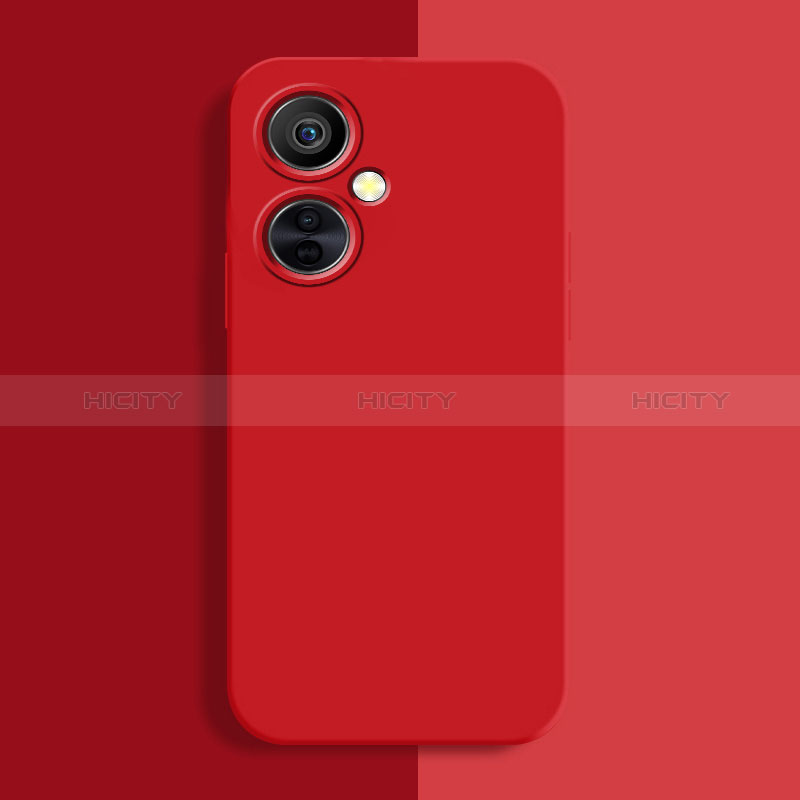 Custodia Silicone Ultra Sottile Morbida 360 Gradi Cover YK2 per OnePlus Nord N30 5G Rosso