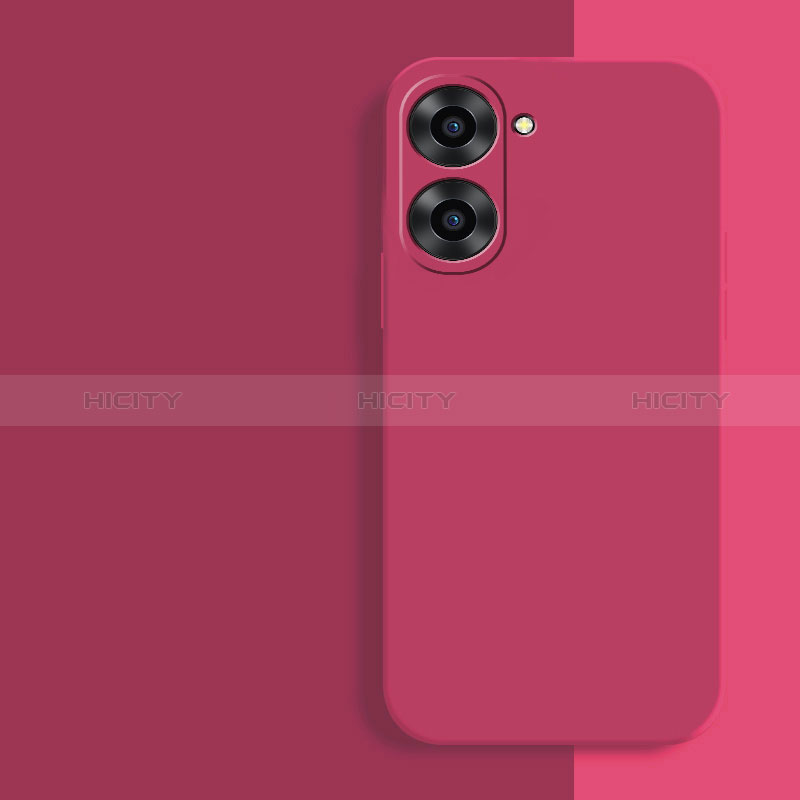 Custodia Silicone Ultra Sottile Morbida 360 Gradi Cover YK2 per Realme 10S 5G Rosa Caldo