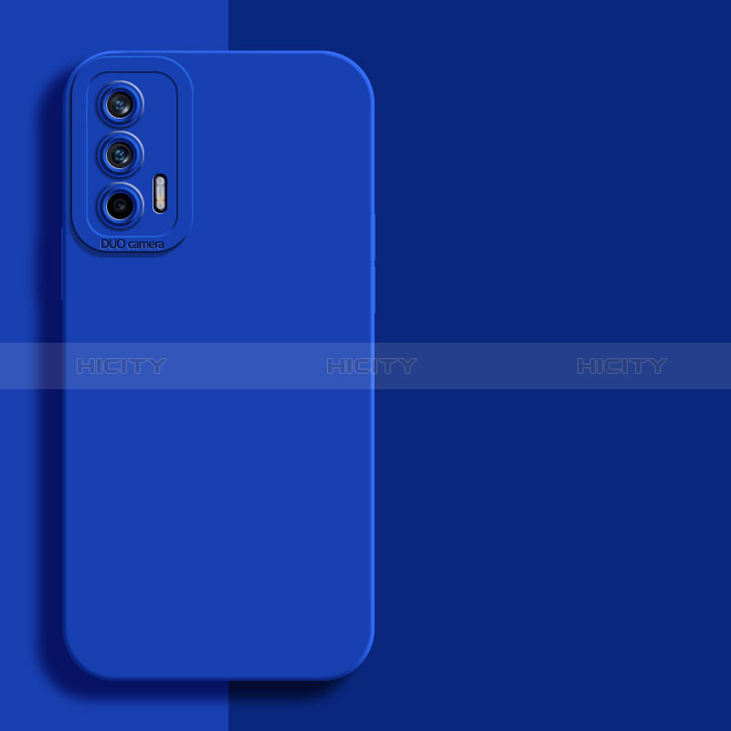 Custodia Silicone Ultra Sottile Morbida 360 Gradi Cover YK2 per Realme GT Neo 2T 5G Blu