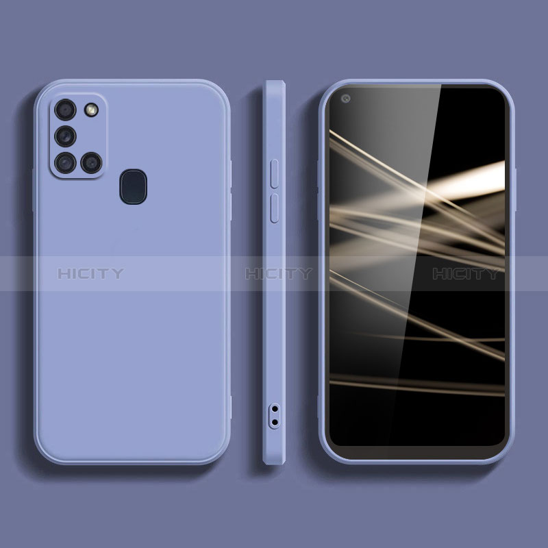 Custodia Silicone Ultra Sottile Morbida 360 Gradi Cover YK2 per Samsung Galaxy A21s