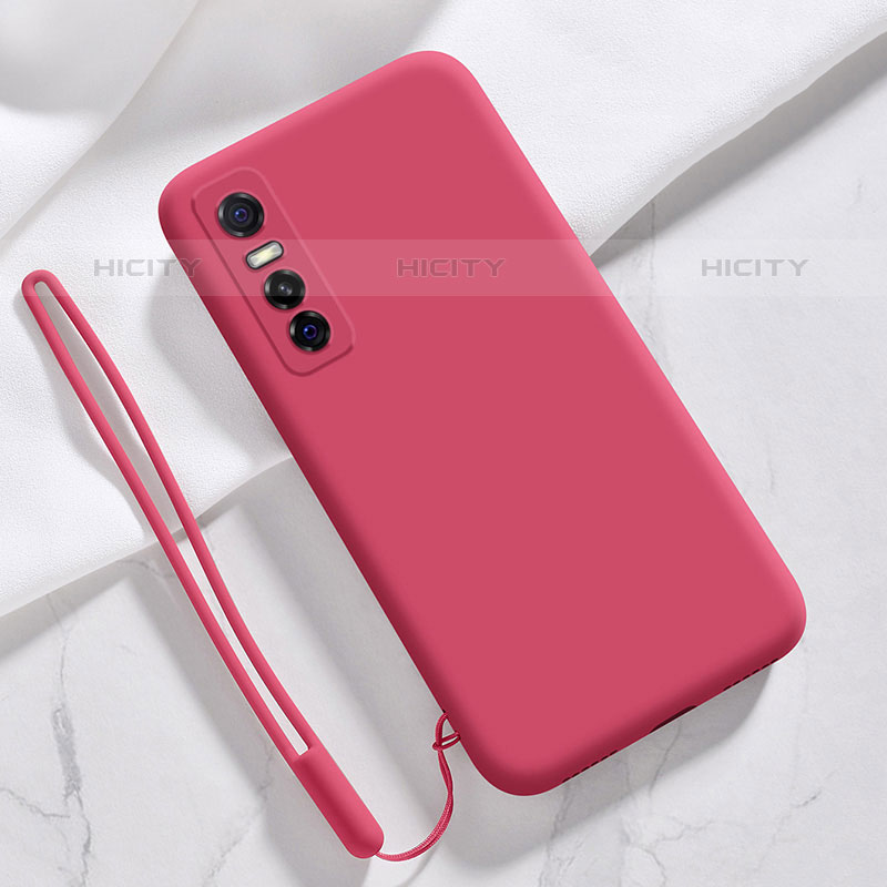 Custodia Silicone Ultra Sottile Morbida 360 Gradi Cover YK2 per Vivo Y73s 5G