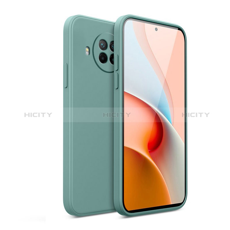 Custodia Silicone Ultra Sottile Morbida 360 Gradi Cover YK2 per Xiaomi Mi 10i 5G Verde