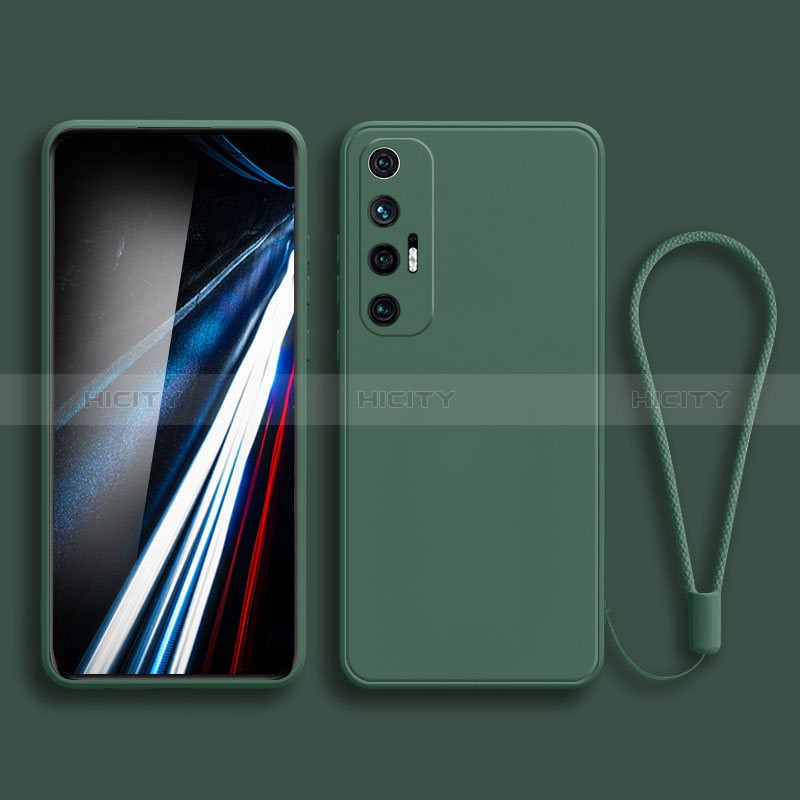 Custodia Silicone Ultra Sottile Morbida 360 Gradi Cover YK2 per Xiaomi Mi 10S 5G Verde Notte