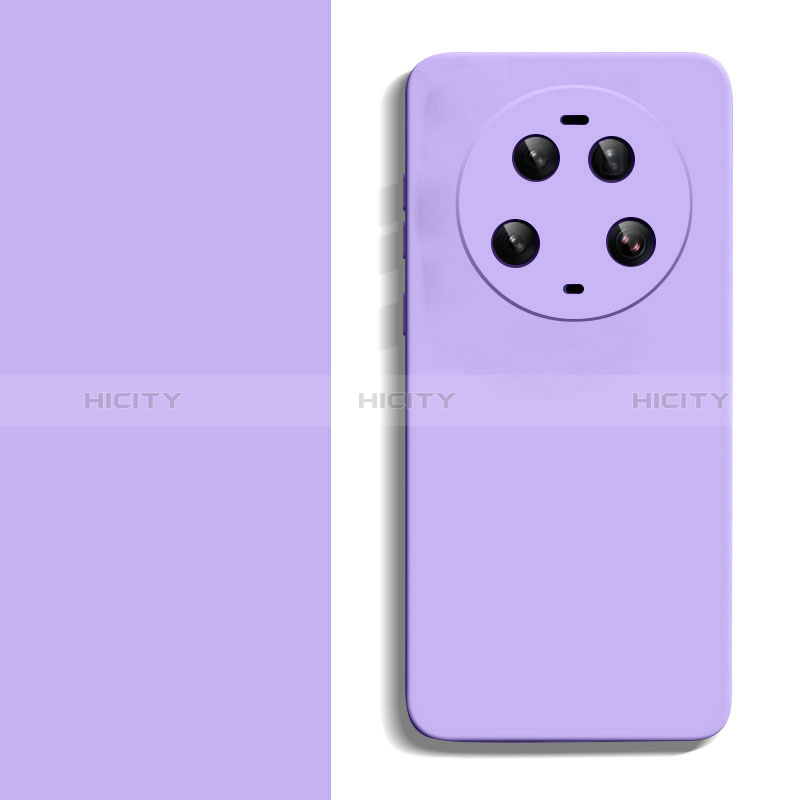 Custodia Silicone Ultra Sottile Morbida 360 Gradi Cover YK2 per Xiaomi Mi 13 Ultra 5G Viola