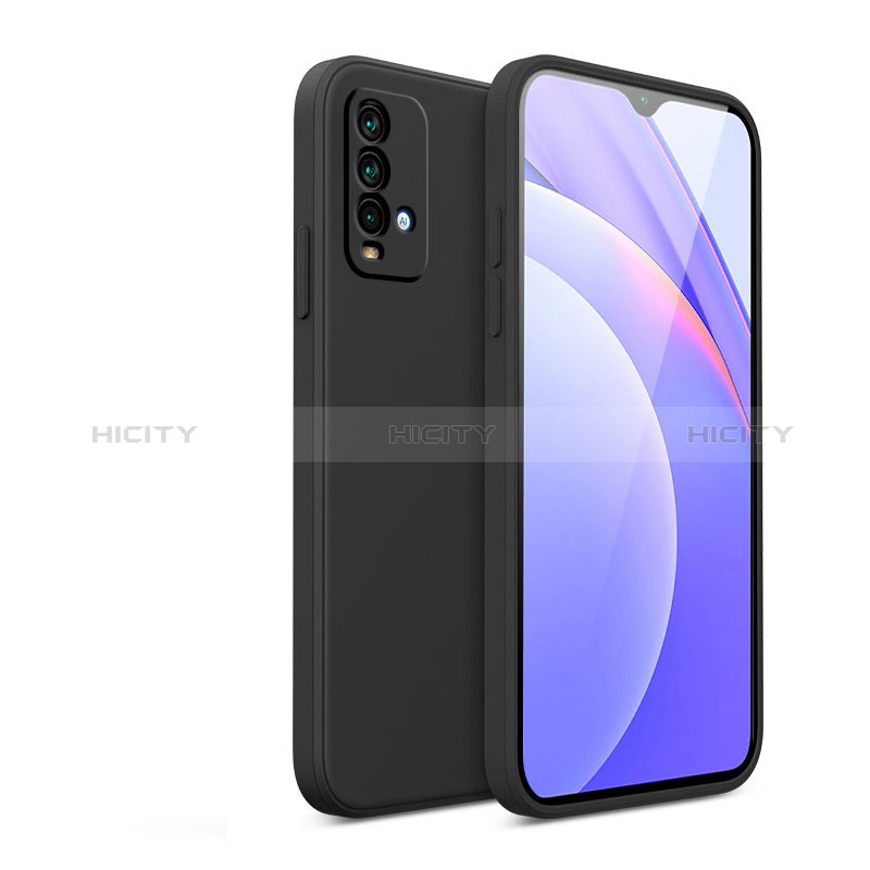 Custodia Silicone Ultra Sottile Morbida 360 Gradi Cover YK2 per Xiaomi Redmi 9 Power Nero