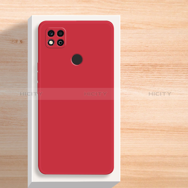 Custodia Silicone Ultra Sottile Morbida 360 Gradi Cover YK2 per Xiaomi Redmi 9C Rosso