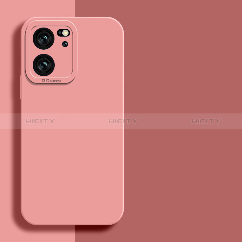 Custodia Silicone Ultra Sottile Morbida 360 Gradi Cover YK2 per Xiaomi Redmi K60 Ultra 5G Rosa