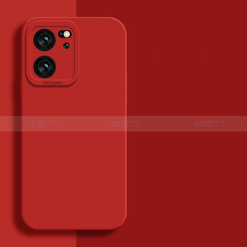 Custodia Silicone Ultra Sottile Morbida 360 Gradi Cover YK2 per Xiaomi Redmi K60 Ultra 5G Rosso