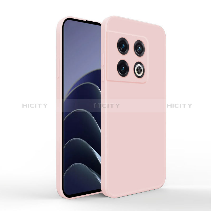 Custodia Silicone Ultra Sottile Morbida 360 Gradi Cover YK3 per OnePlus 10 Pro 5G Rosa