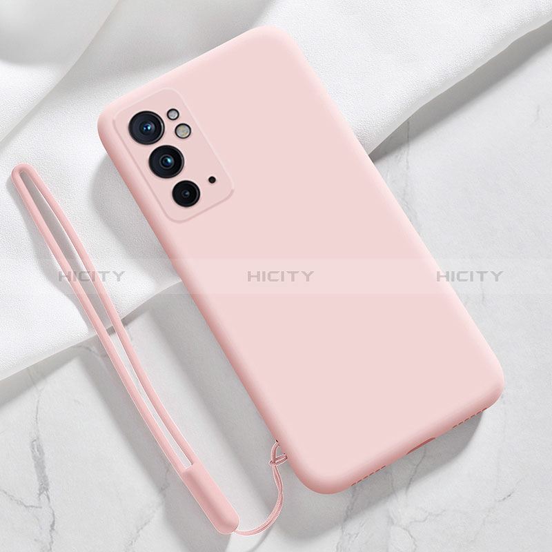 Custodia Silicone Ultra Sottile Morbida 360 Gradi Cover YK3 per OnePlus 9RT 5G Rosa