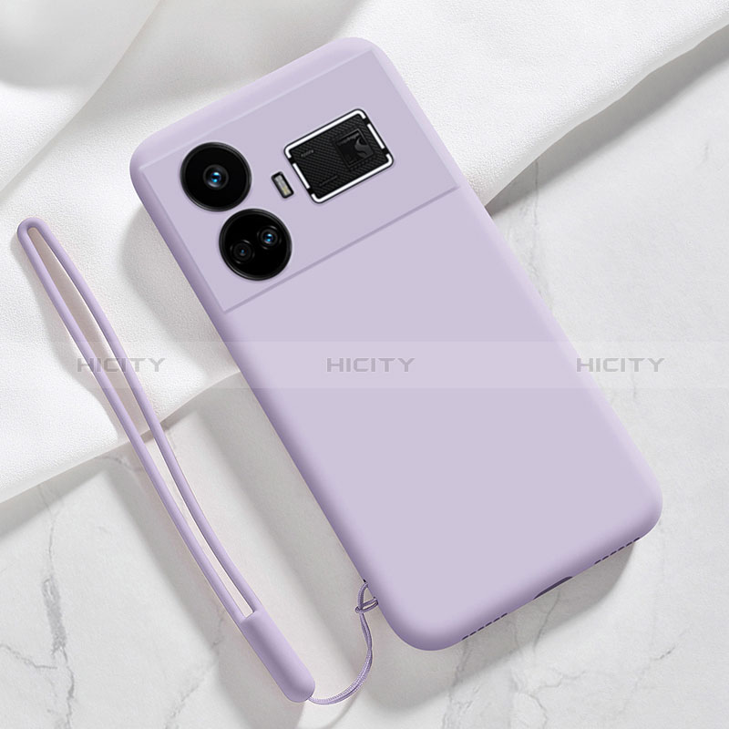 Custodia Silicone Ultra Sottile Morbida 360 Gradi Cover YK3 per Realme GT Neo5 240W 5G Lavanda