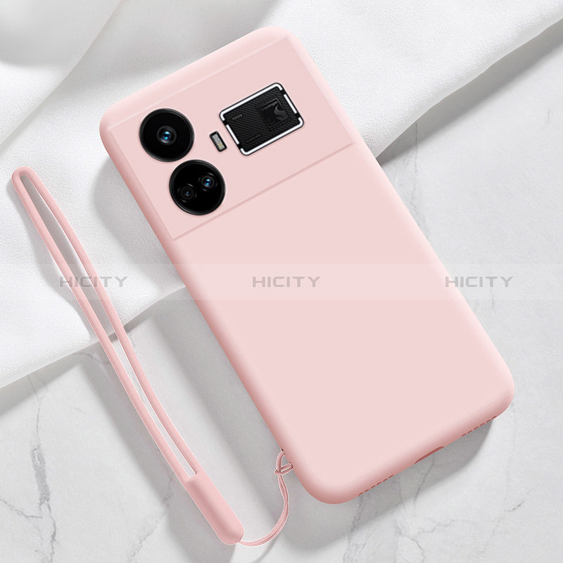 Custodia Silicone Ultra Sottile Morbida 360 Gradi Cover YK3 per Realme GT3 5G Rosa