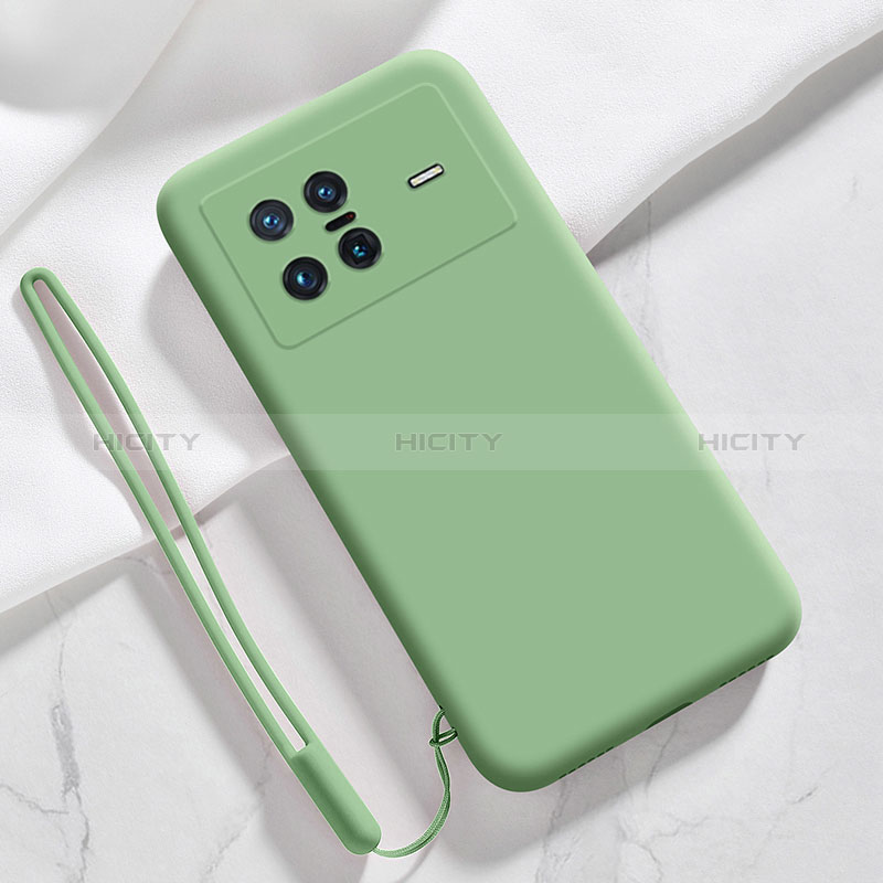 Custodia Silicone Ultra Sottile Morbida 360 Gradi Cover YK3 per Vivo X Note Verde