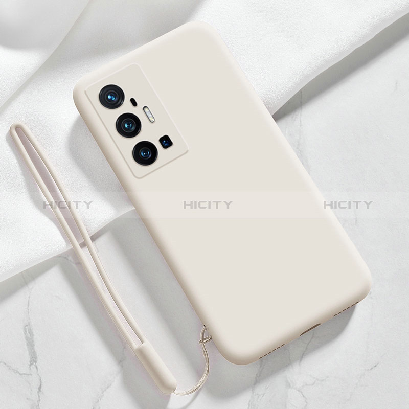 Custodia Silicone Ultra Sottile Morbida 360 Gradi Cover YK3 per Vivo X70 Pro+ Plus 5G