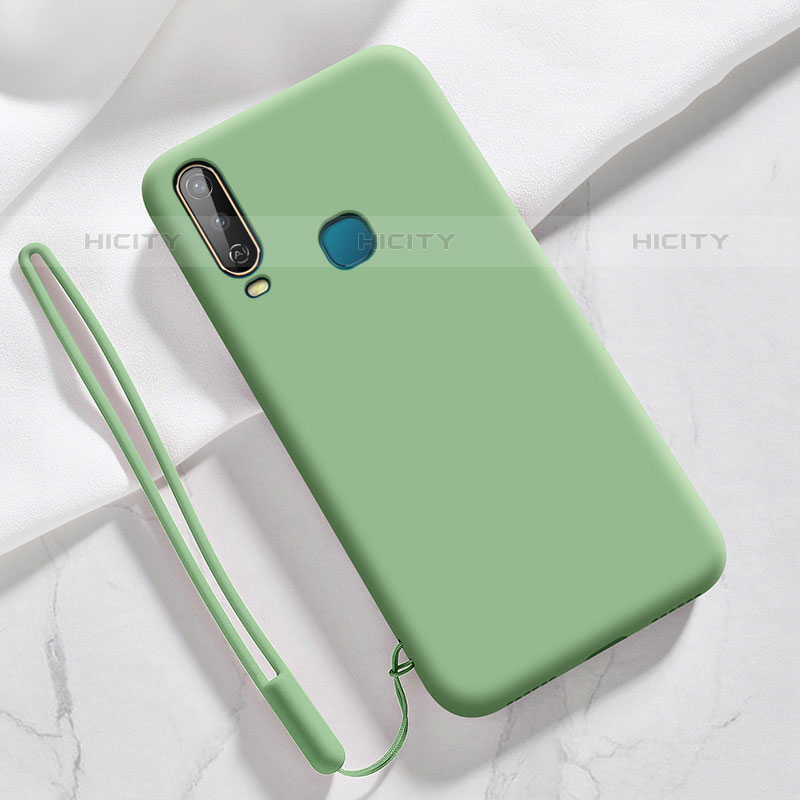 Custodia Silicone Ultra Sottile Morbida 360 Gradi Cover YK3 per Vivo Y11 Verde