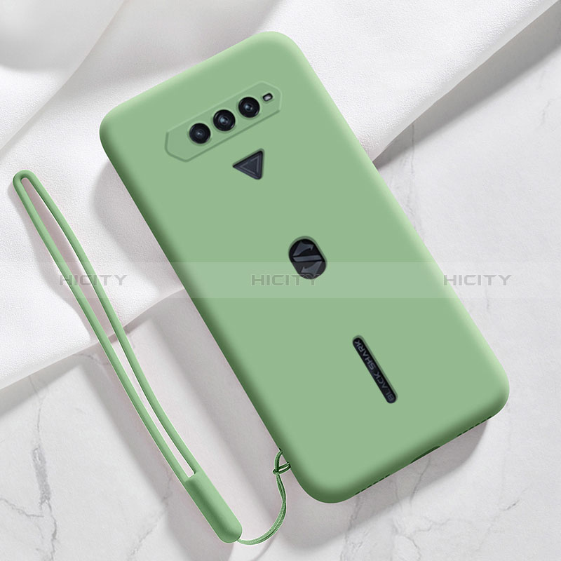 Custodia Silicone Ultra Sottile Morbida 360 Gradi Cover YK3 per Xiaomi Black Shark 4 5G Verde