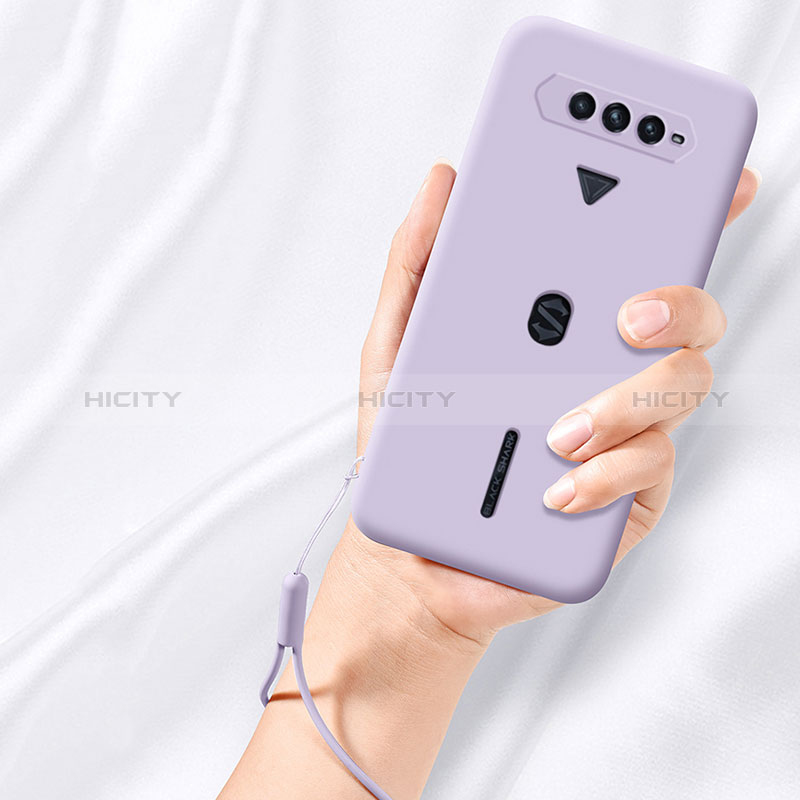 Custodia Silicone Ultra Sottile Morbida 360 Gradi Cover YK3 per Xiaomi Black Shark 4 Pro 5G