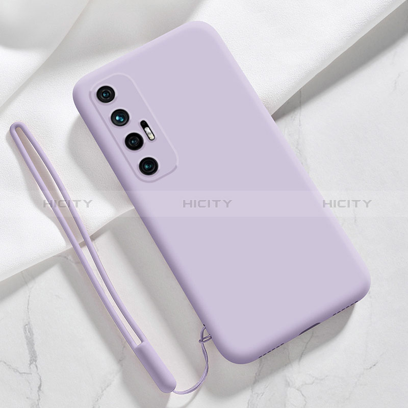 Custodia Silicone Ultra Sottile Morbida 360 Gradi Cover YK3 per Xiaomi Mi 10S 5G Lavanda