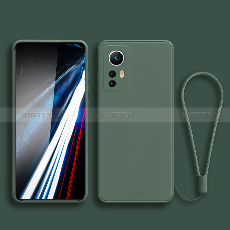 Custodia Silicone Ultra Sottile Morbida 360 Gradi Cover YK3 per Xiaomi Mi 12T Pro 5G Verde