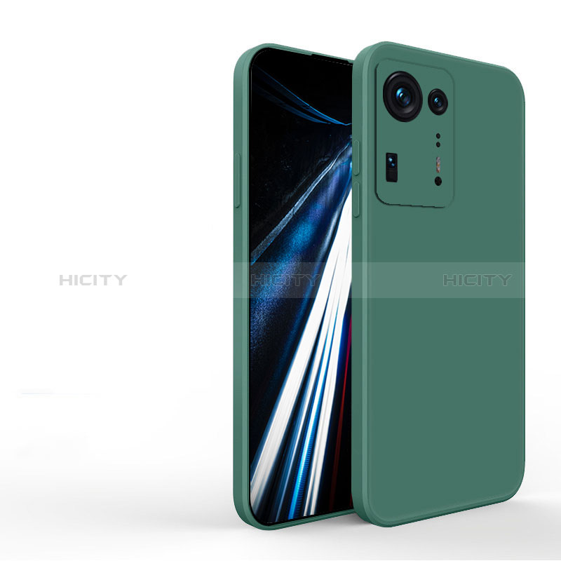 Custodia Silicone Ultra Sottile Morbida 360 Gradi Cover YK3 per Xiaomi Mi Mix 4 5G Verde Notte