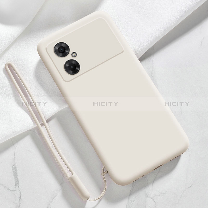 Custodia Silicone Ultra Sottile Morbida 360 Gradi Cover YK3 per Xiaomi Poco M4 5G Bianco