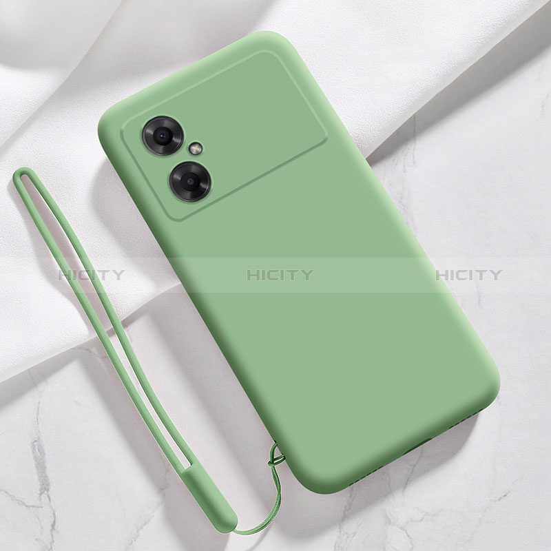 Custodia Silicone Ultra Sottile Morbida 360 Gradi Cover YK3 per Xiaomi Poco M4 5G Verde