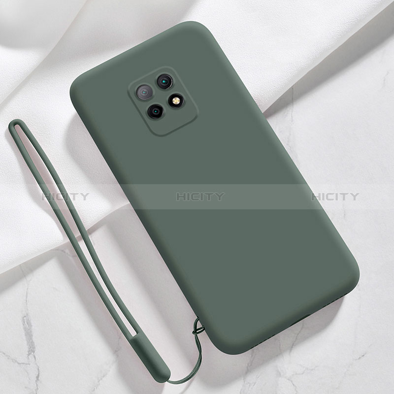 Custodia Silicone Ultra Sottile Morbida 360 Gradi Cover YK3 per Xiaomi Redmi 10X 5G Verde Notte