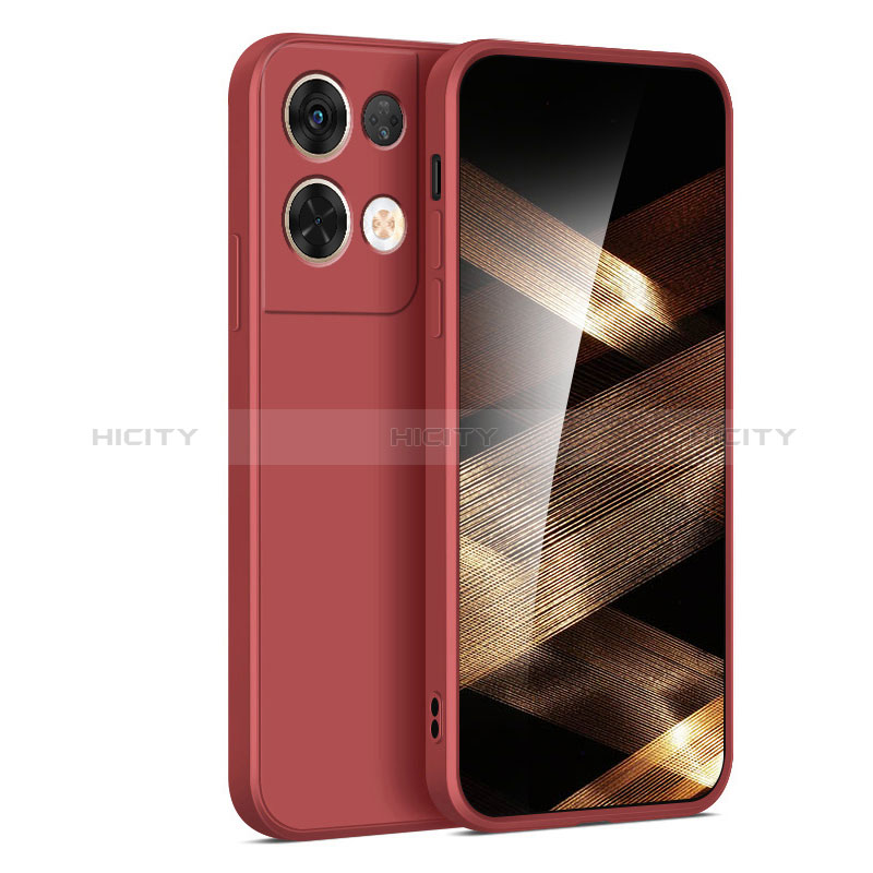 Custodia Silicone Ultra Sottile Morbida 360 Gradi Cover YK3 per Xiaomi Redmi Note 13 5G Rosso