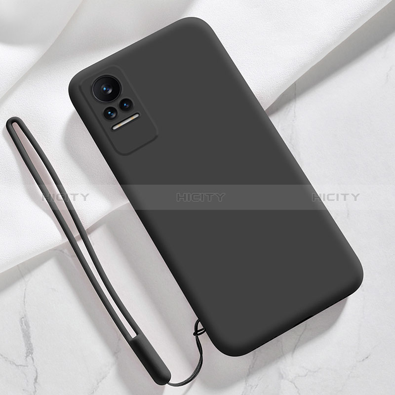 Custodia Silicone Ultra Sottile Morbida 360 Gradi Cover YK4 per Xiaomi Civi 1S 5G Nero