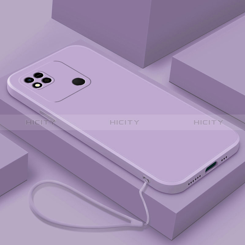 Custodia Silicone Ultra Sottile Morbida 360 Gradi Cover YK4 per Xiaomi POCO C3 Viola