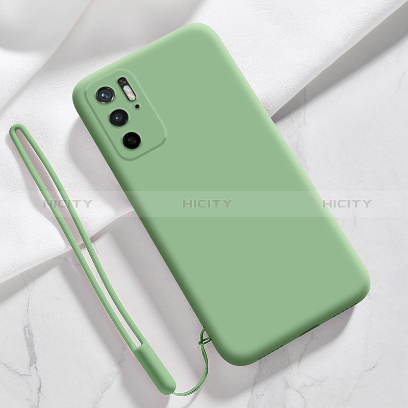 Custodia Silicone Ultra Sottile Morbida 360 Gradi Cover YK4 per Xiaomi POCO M3 Pro 5G Verde