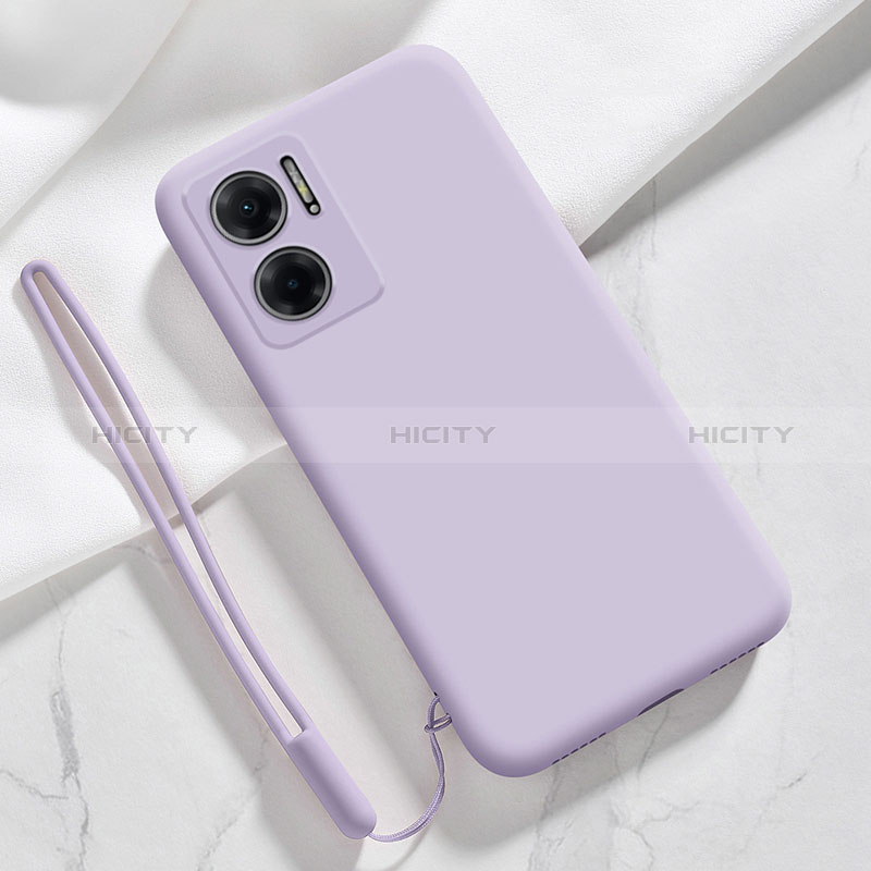 Custodia Silicone Ultra Sottile Morbida 360 Gradi Cover YK4 per Xiaomi Redmi 10 Prime Plus 5G Lavanda