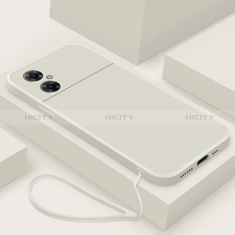 Custodia Silicone Ultra Sottile Morbida 360 Gradi Cover YK4 per Xiaomi Redmi Note 11R 5G Bianco