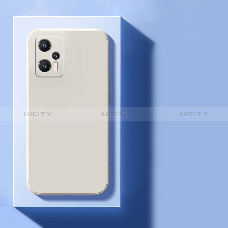 Custodia Silicone Ultra Sottile Morbida 360 Gradi Cover YK4 per Xiaomi Redmi Note 11T Pro 5G Bianco