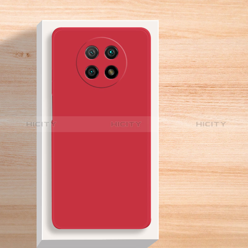 Custodia Silicone Ultra Sottile Morbida 360 Gradi Cover YK5 per Xiaomi Redmi Note 9T 5G Rosso