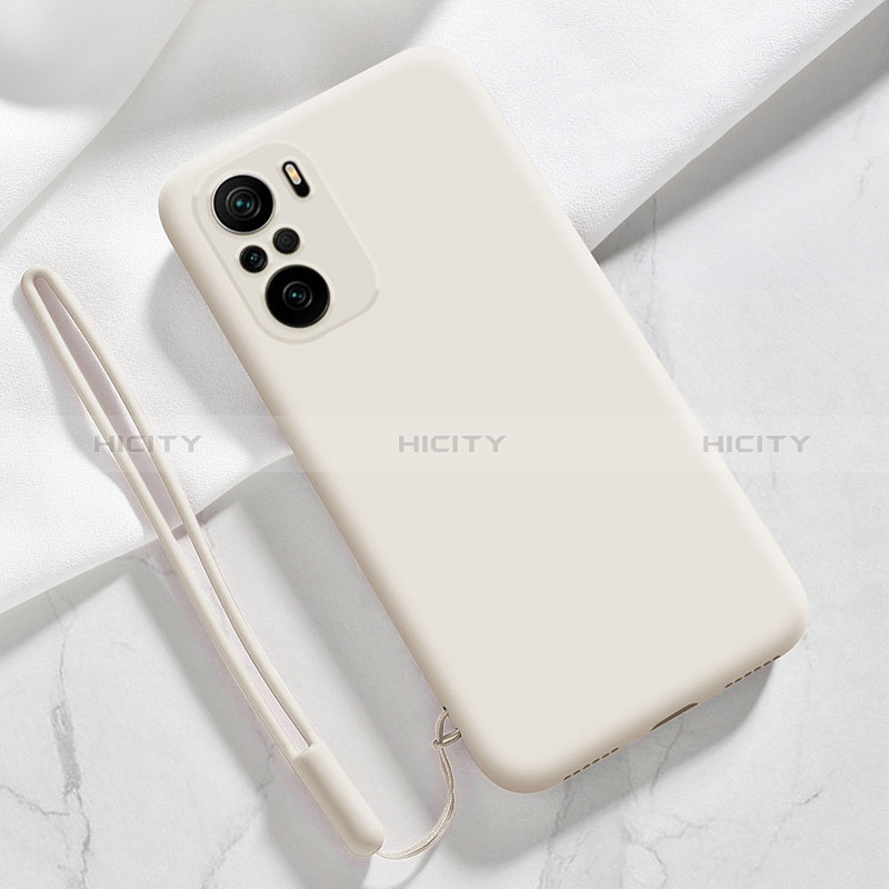 Custodia Silicone Ultra Sottile Morbida 360 Gradi Cover YK6 per Xiaomi Mi 11i 5G Bianco