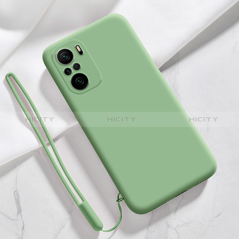 Custodia Silicone Ultra Sottile Morbida 360 Gradi Cover YK6 per Xiaomi Mi 11i 5G Verde