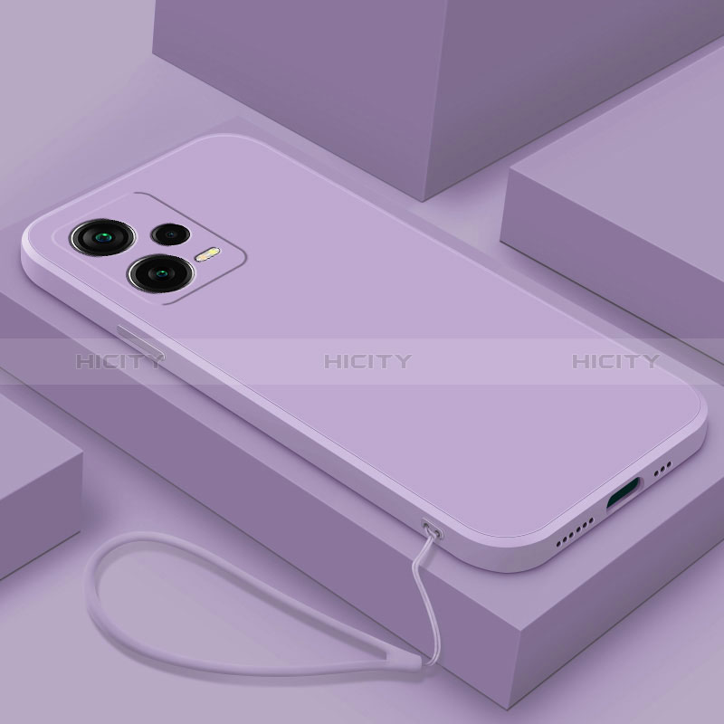 Custodia Silicone Ultra Sottile Morbida 360 Gradi Cover YK6 per Xiaomi Redmi Note 12 Explorer Viola