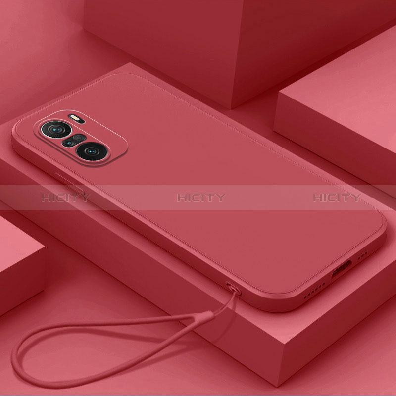 Custodia Silicone Ultra Sottile Morbida 360 Gradi Cover YK7 per Xiaomi Mi 11i 5G Rosso