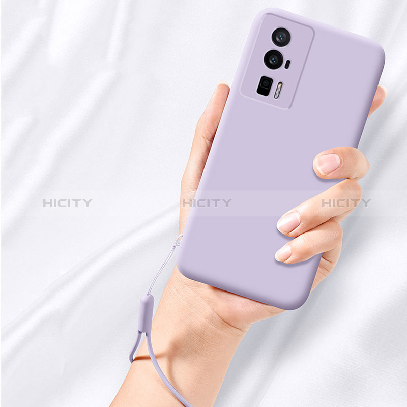 Custodia Silicone Ultra Sottile Morbida 360 Gradi Cover YK8 per Xiaomi Poco F5 Pro 5G