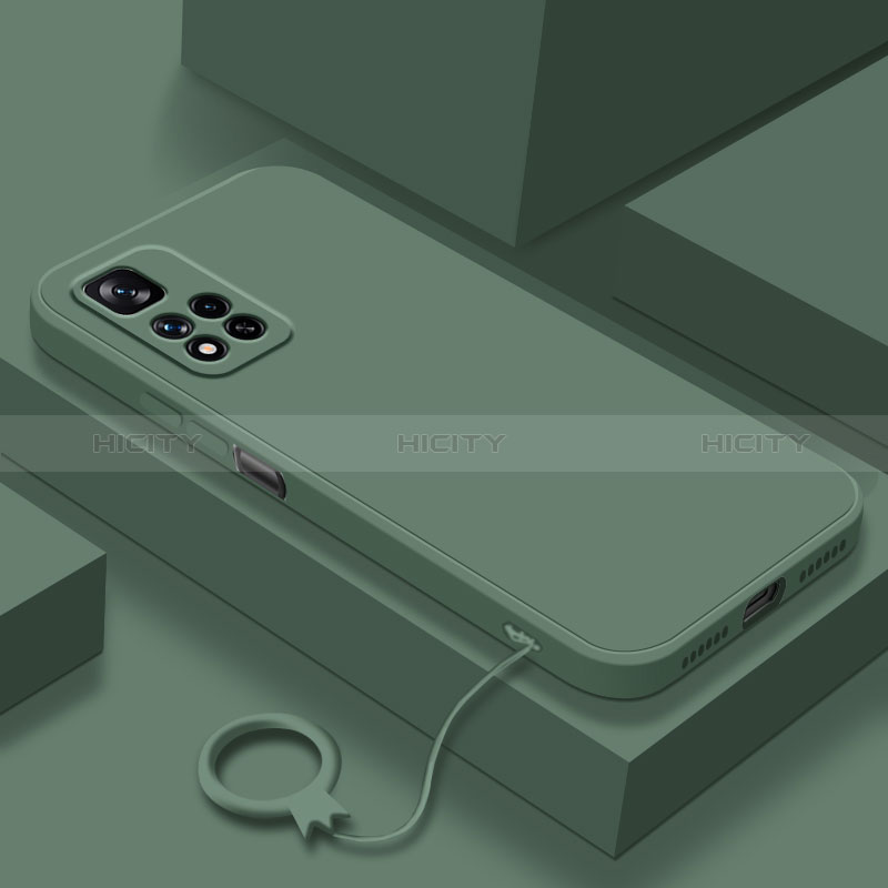 Custodia Silicone Ultra Sottile Morbida 360 Gradi Cover YK8 per Xiaomi Poco X4 NFC Verde
