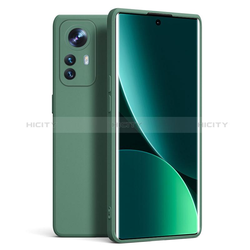 Custodia Silicone Ultra Sottile Morbida 360 Gradi Cover YK9 per Xiaomi Redmi K50 Ultra 5G Verde