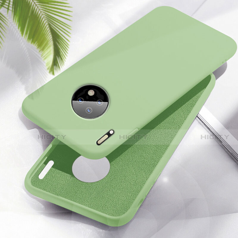 Custodia Silicone Ultra Sottile Morbida 360 Gradi Cover Z01 per Huawei Mate 30 Pro 5G Verde