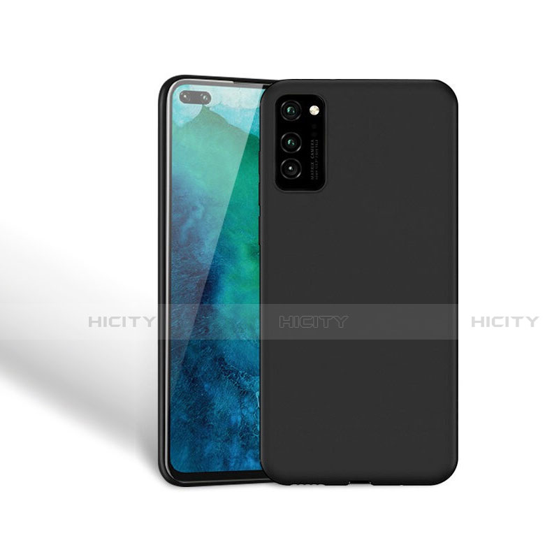 Custodia Silicone Ultra Sottile Morbida 360 Gradi Cover Z03 per Huawei Honor V30 Pro 5G Nero