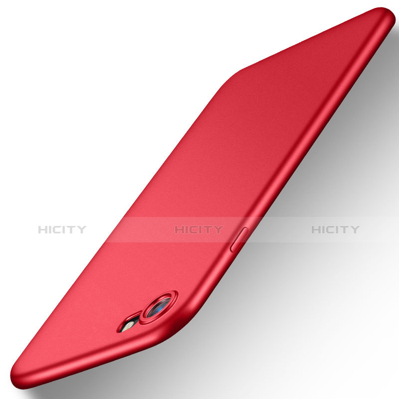 Custodia Silicone Ultra Sottile Morbida 360 Gradi per Apple iPhone 8 Rosso