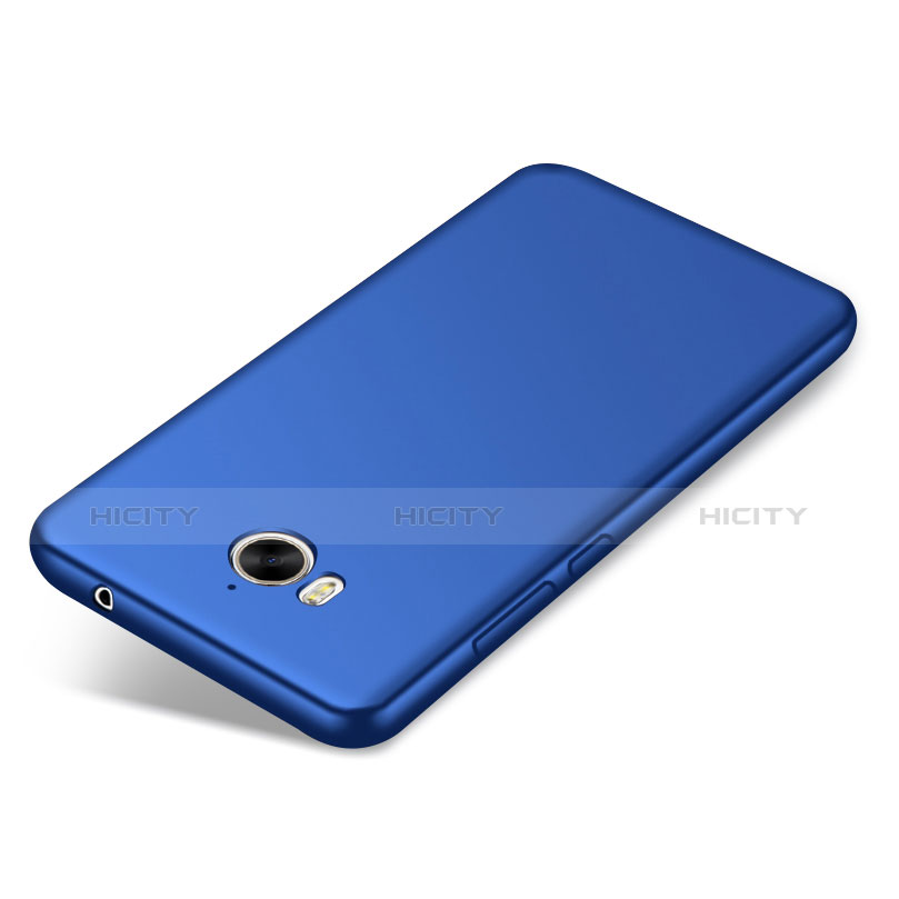 Custodia Silicone Ultra Sottile Morbida 360 Gradi per Huawei Honor Play 6 Blu